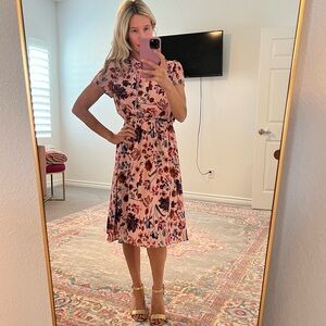 NWT J.Crew garden party floral dress XSP